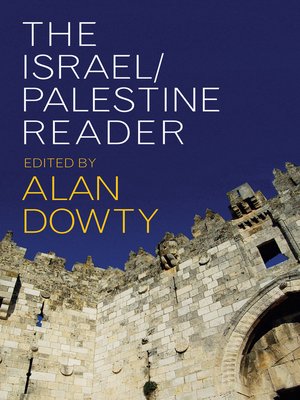 cover image of The Israel/Palestine Reader